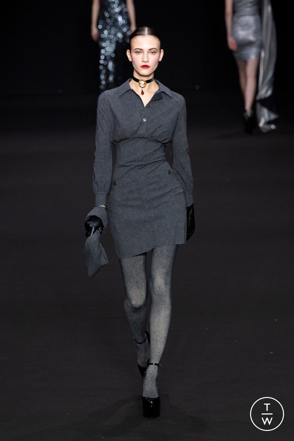 Fashion Week Milan Fall/Winter 2024 look 34 de la collection Chiara Boni womenswear