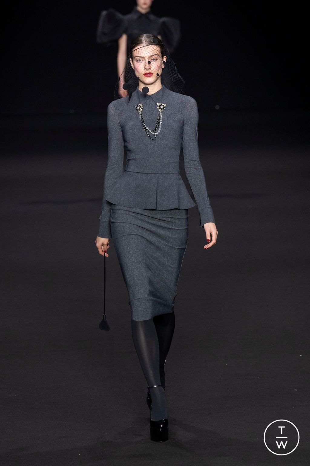 Fashion Week Milan Fall/Winter 2024 look 36 from the Chiara Boni collection womenswear