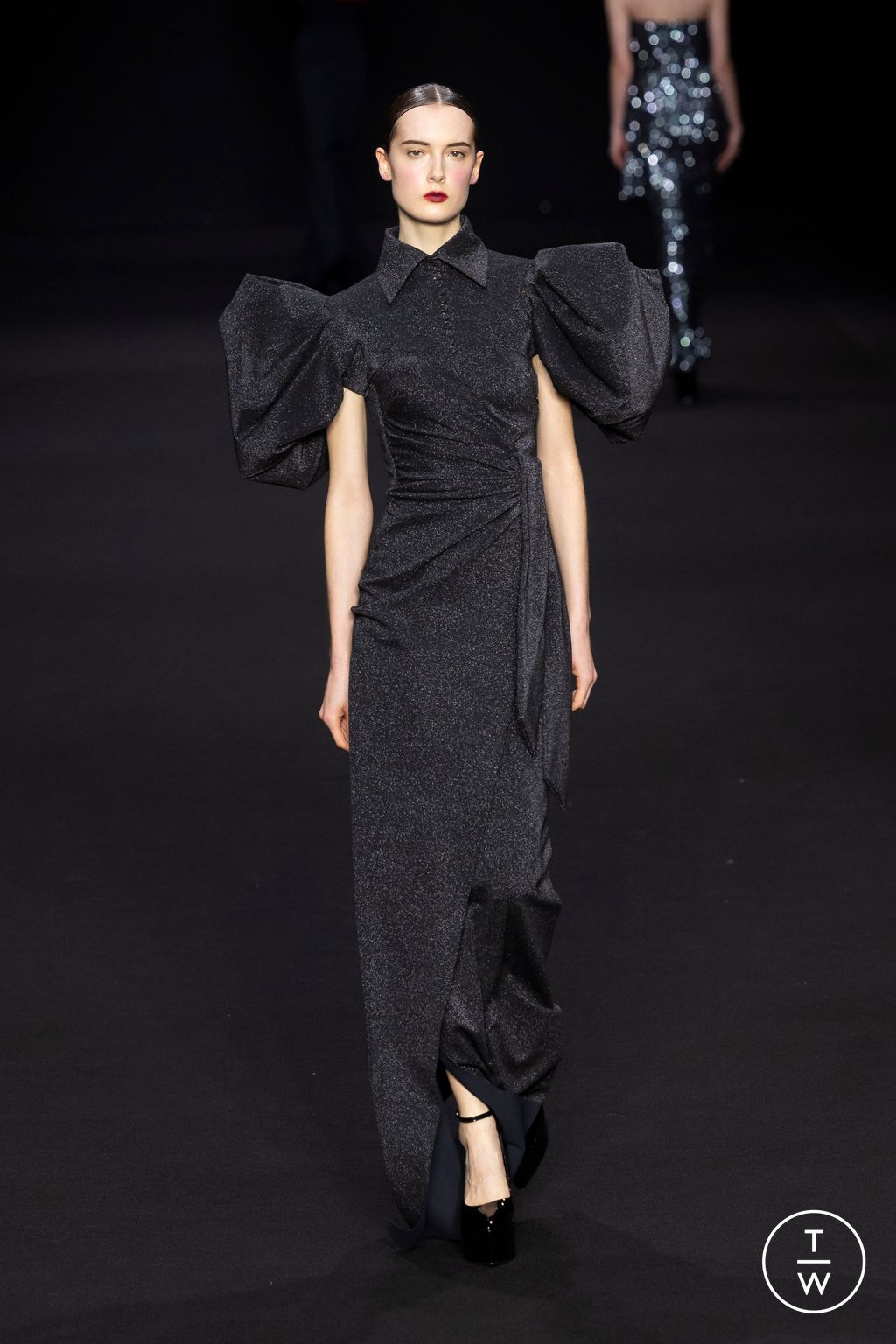 Fashion Week Milan Fall/Winter 2024 look 37 from the Chiara Boni collection womenswear