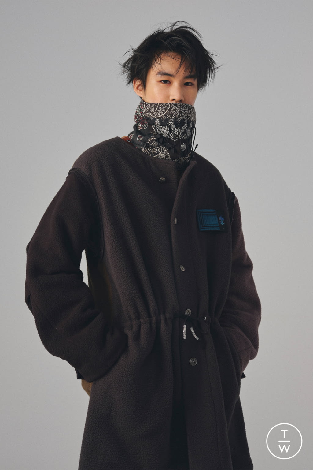 Fashion Week Milan Fall/Winter 2021 look 12 from the Children of the discordance collection menswear