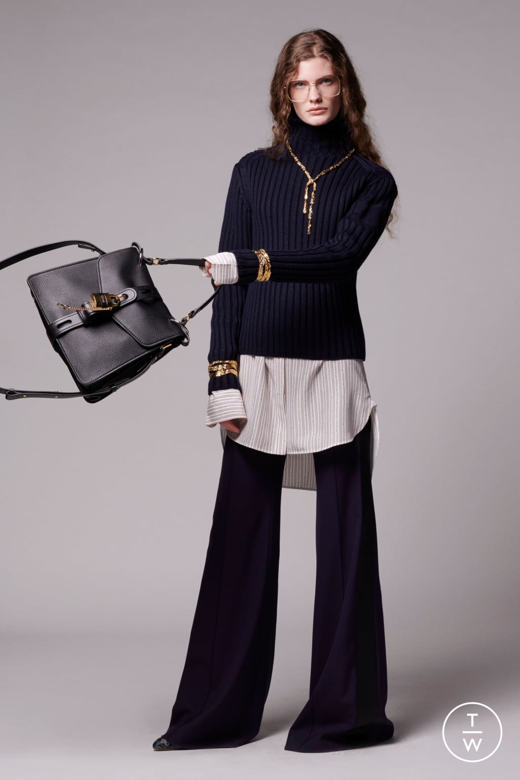 Fashion Week Paris Pre-Fall 2019 look 21 from the Chloé collection womenswear