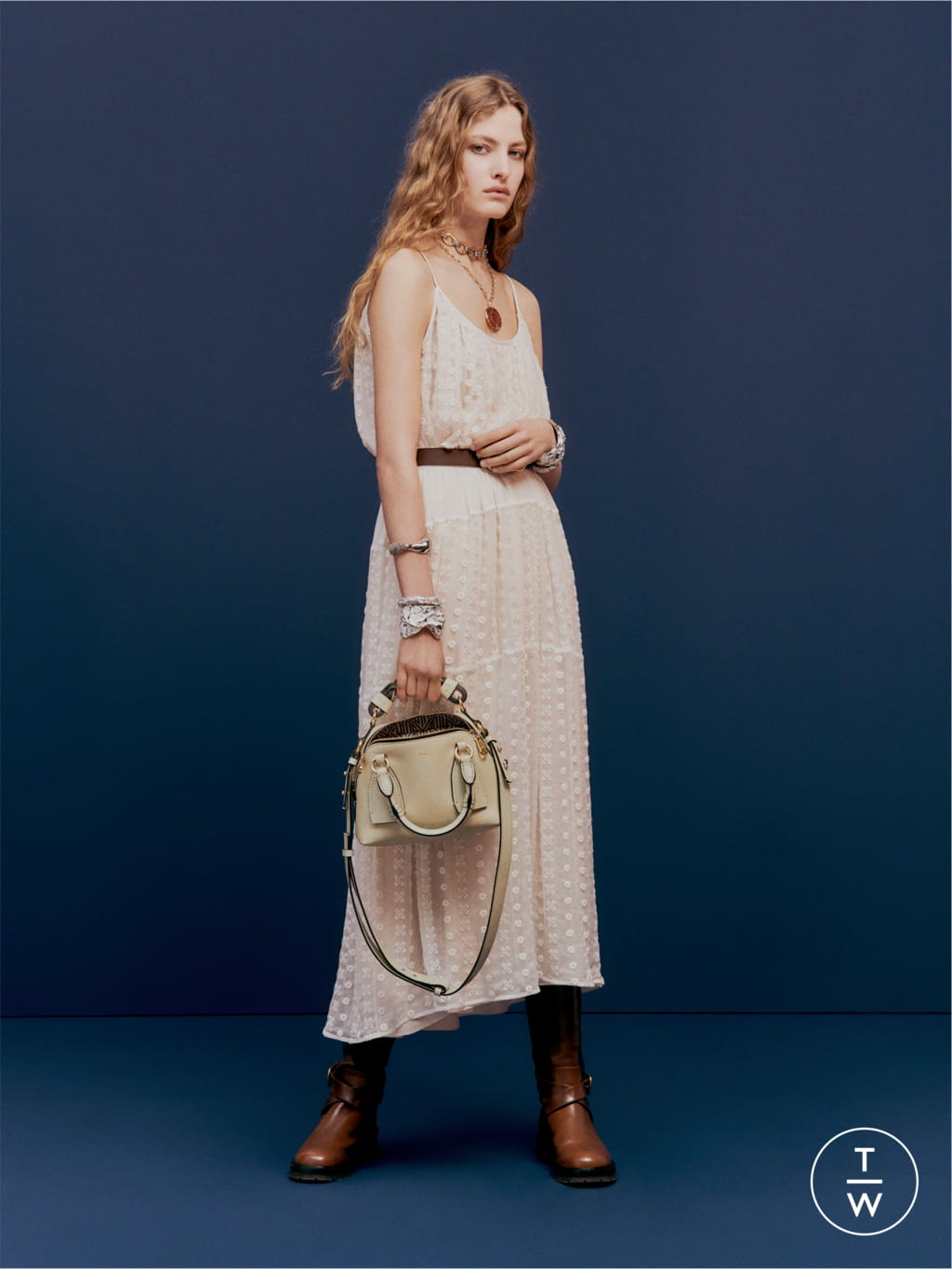 Fashion Week Paris Pre-Fall 2020 look 6 from the Chloé collection womenswear