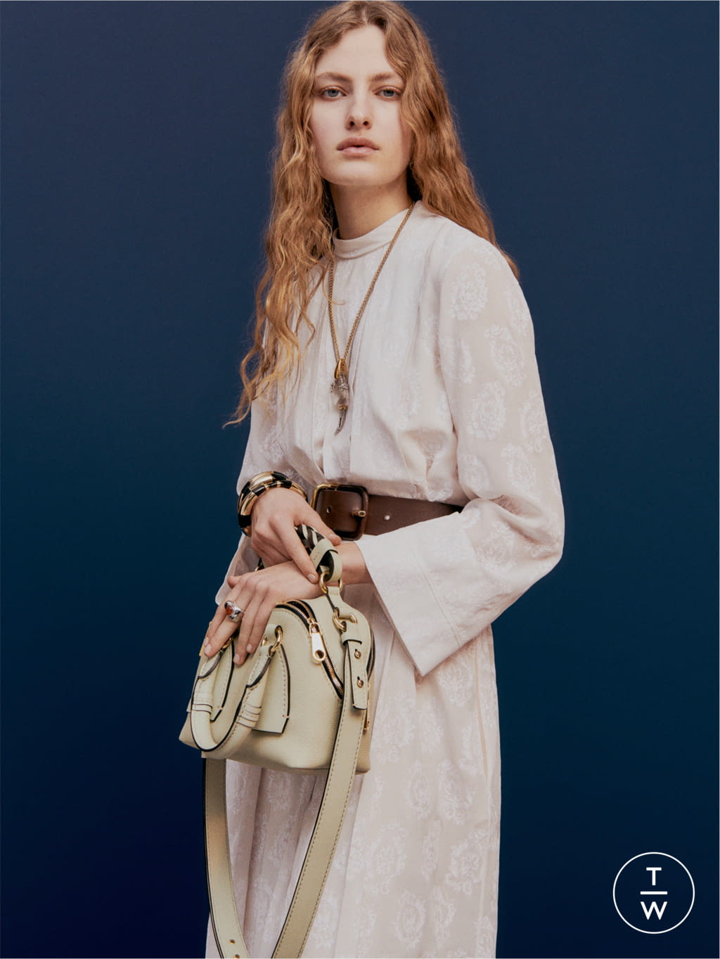 Fashion Week Paris Pre-Fall 2020 look 10 from the Chloé collection 女装