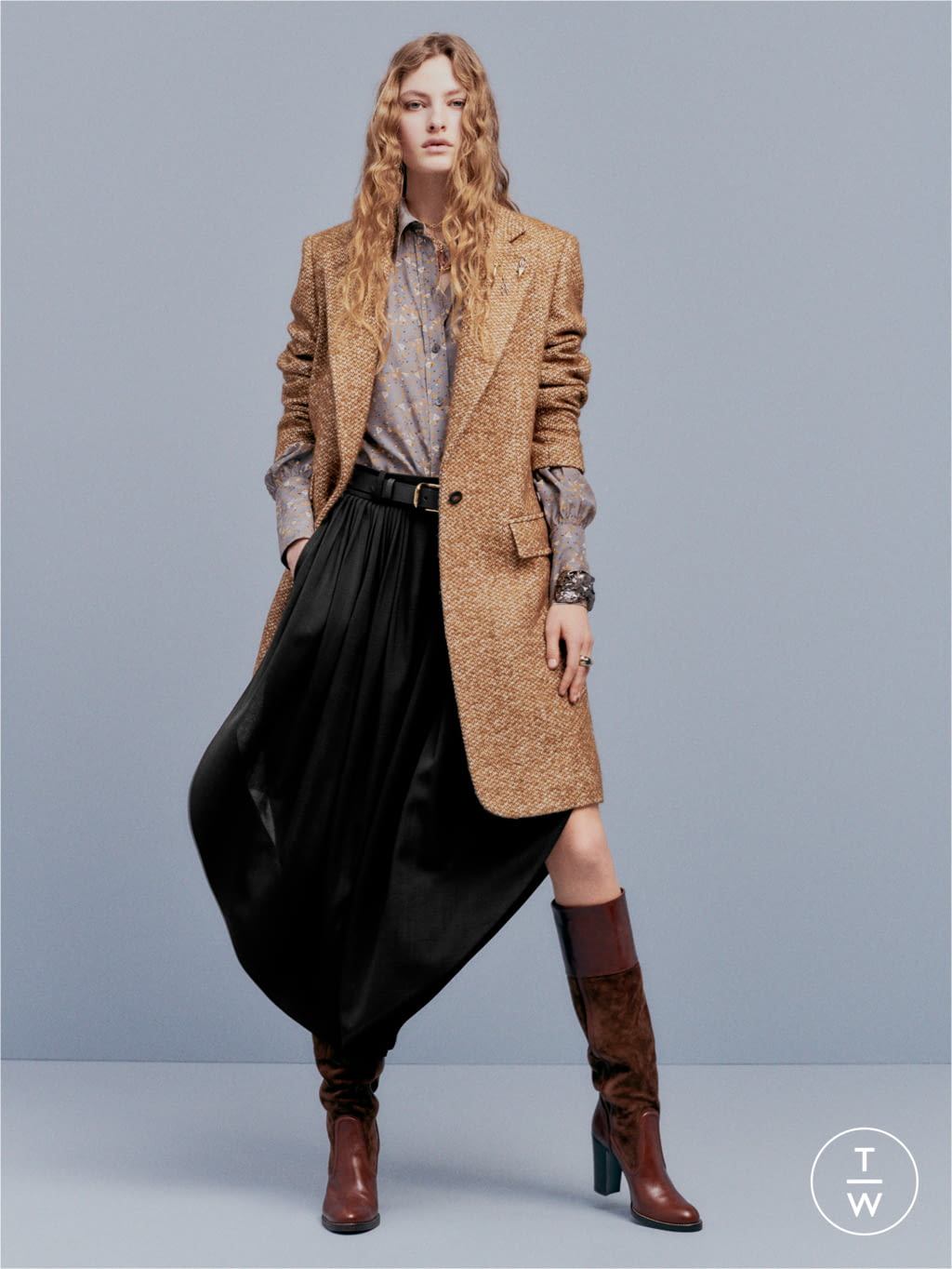 Fashion Week Paris Pre-Fall 2020 look 11 from the Chloé collection 女装