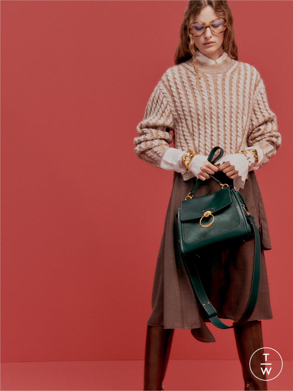 Fashion Week Paris Pre-Fall 2020 look 12 from the Chloé collection womenswear