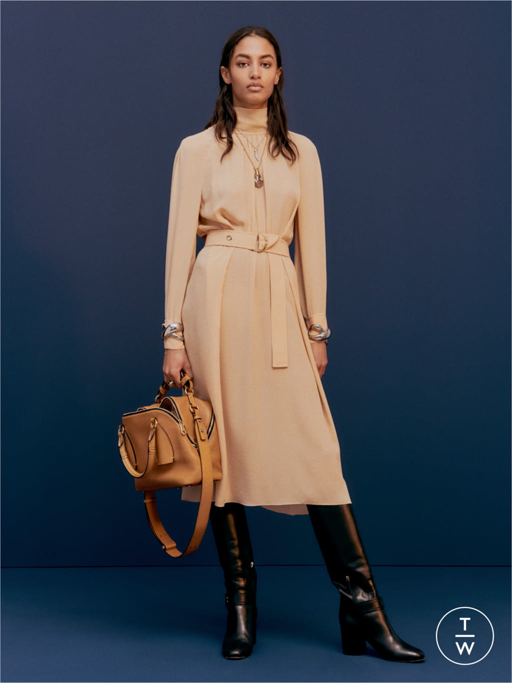 Fashion Week Paris Pre-Fall 2020 look 13 from the Chloé collection womenswear