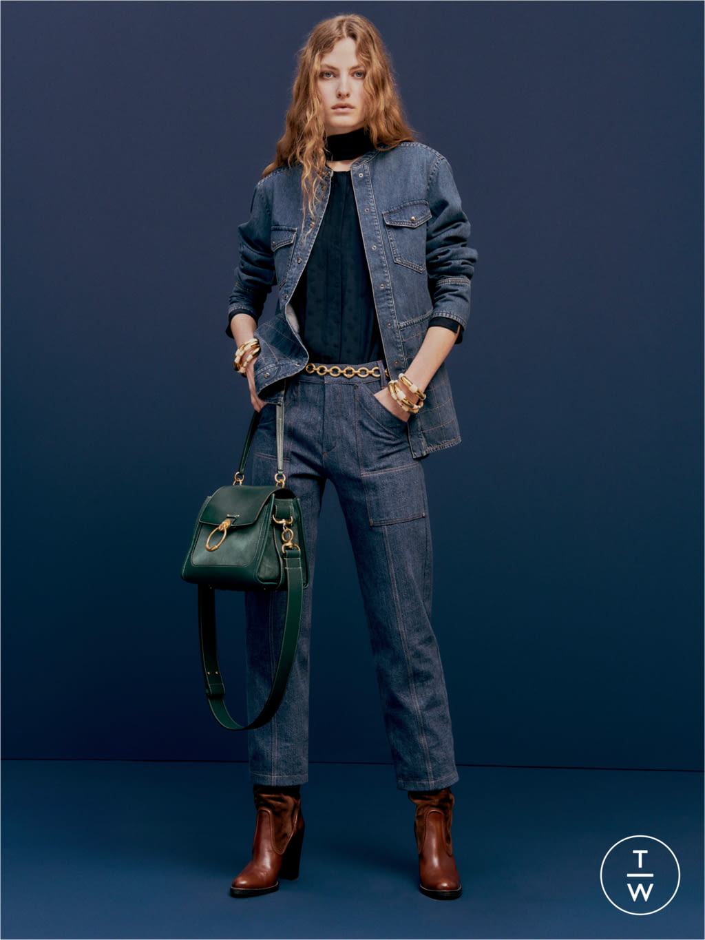 Fashion Week Paris Pre-Fall 2020 look 26 from the Chloé collection 女装