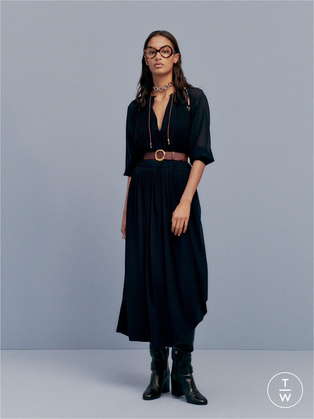 Fashion Week Paris Pre-Fall 2020 look 27 from the Chloé collection womenswear