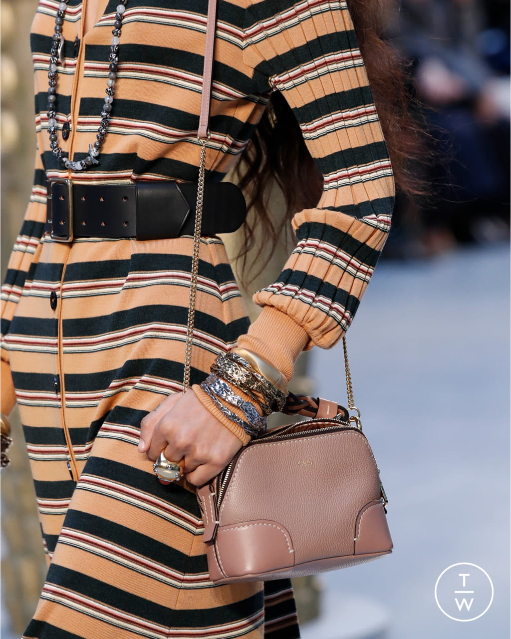 Fashion Week Paris Fall/Winter 2020 look 13 from the Chloé collection womenswear accessories