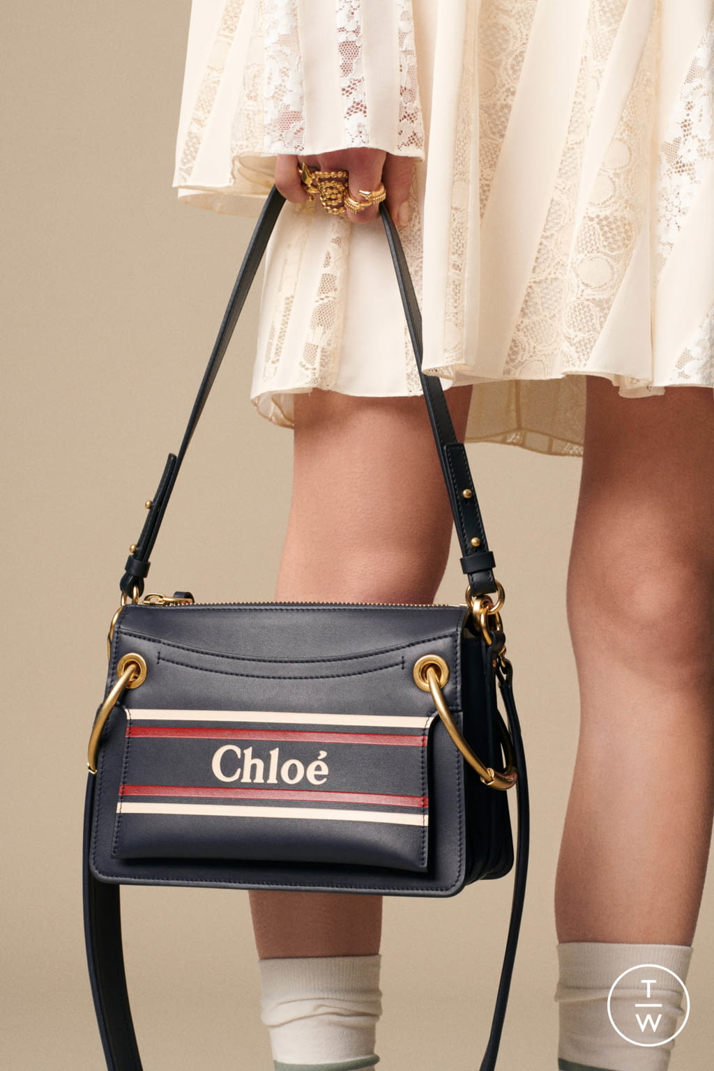 Fashion Week Paris Resort 2019 look 15 from the Chloé collection 女装