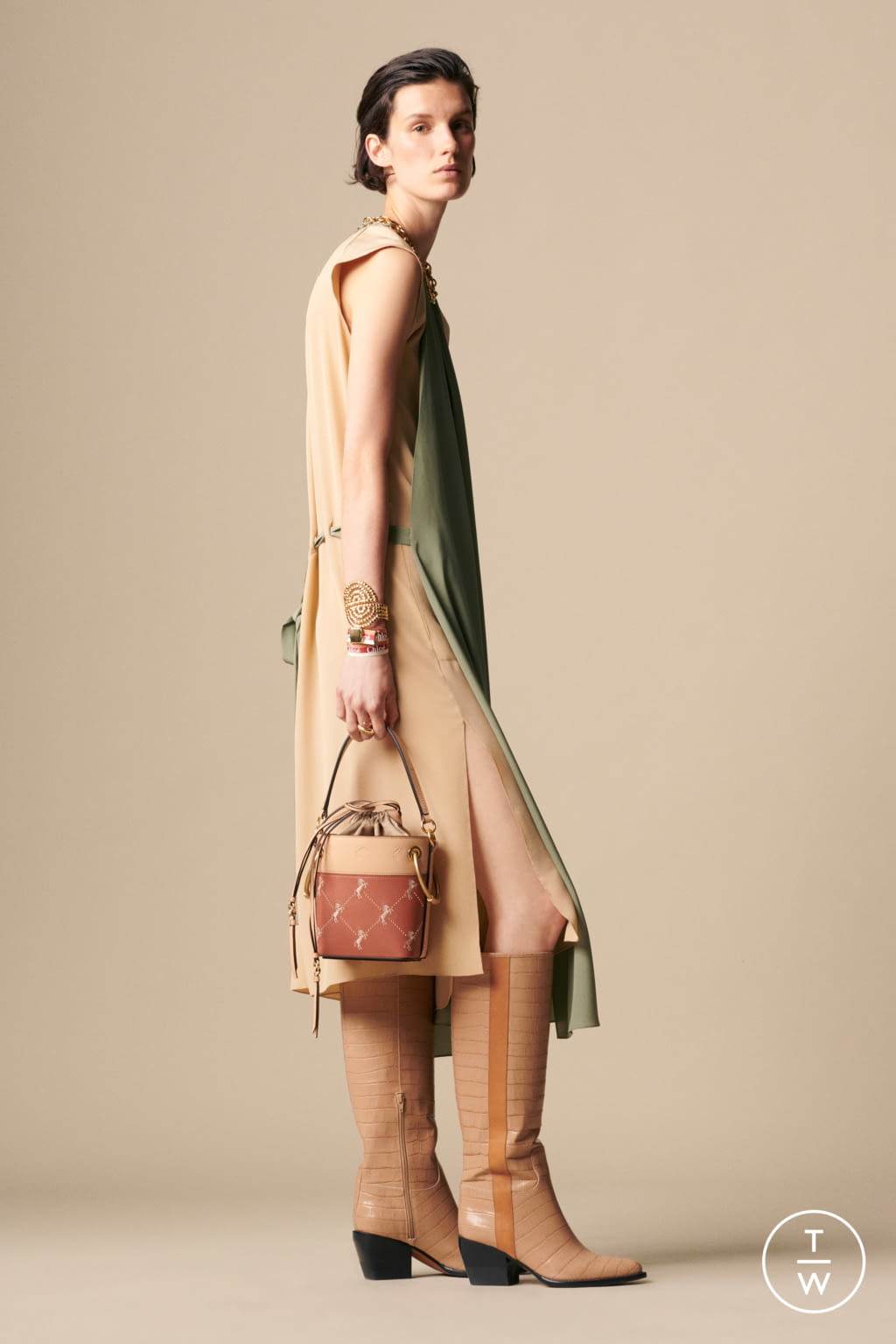 Fashion Week Paris Resort 2019 look 29 from the Chloé collection 女装
