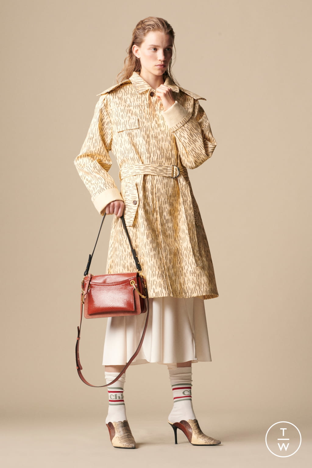 Fashion Week Paris Resort 2019 look 39 from the Chloé collection womenswear