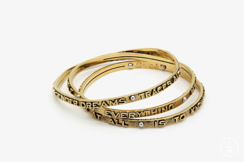 Fashion Week Paris Spring/Summer 2019 look 43 from the Chloé collection womenswear accessories