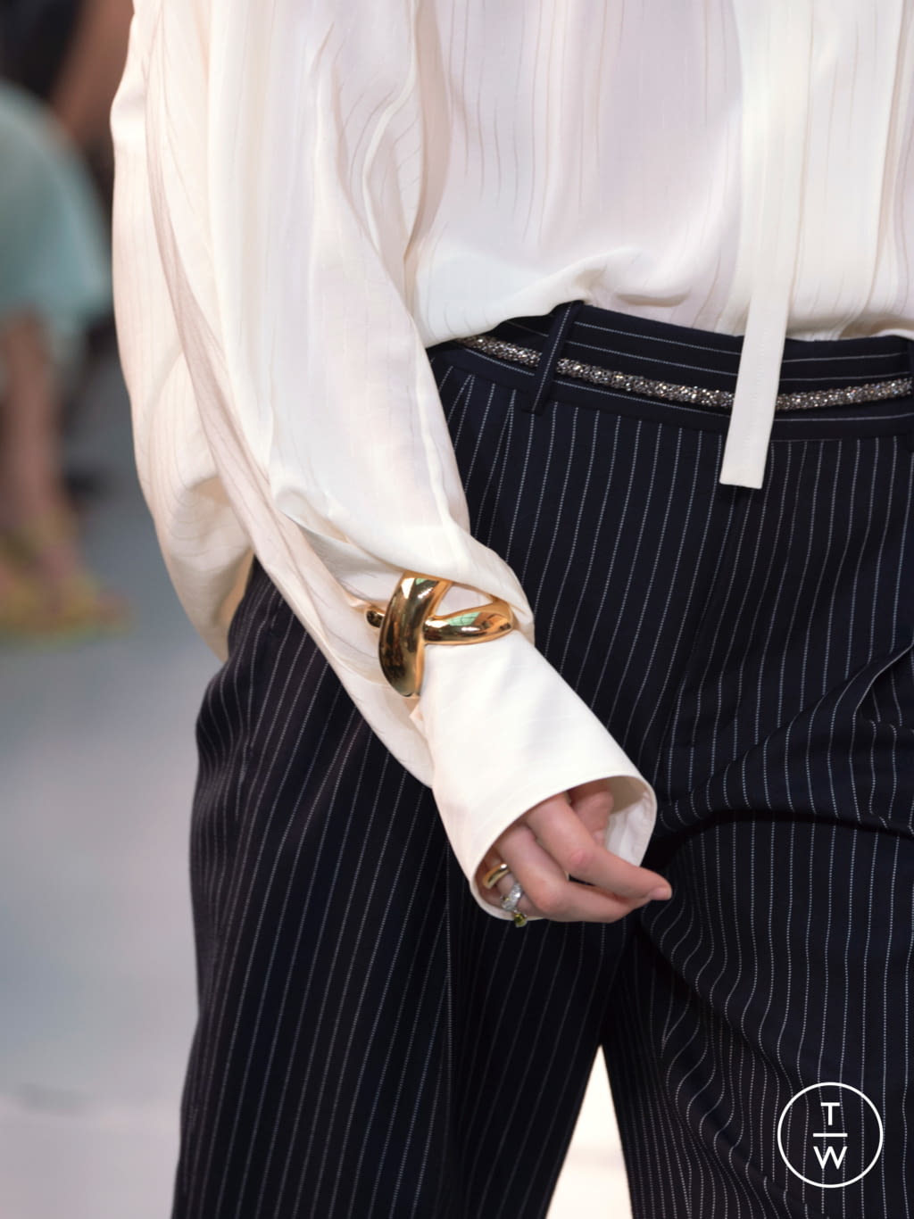 Fashion Week Paris Spring/Summer 2020 look 19 from the Chloé collection womenswear accessories