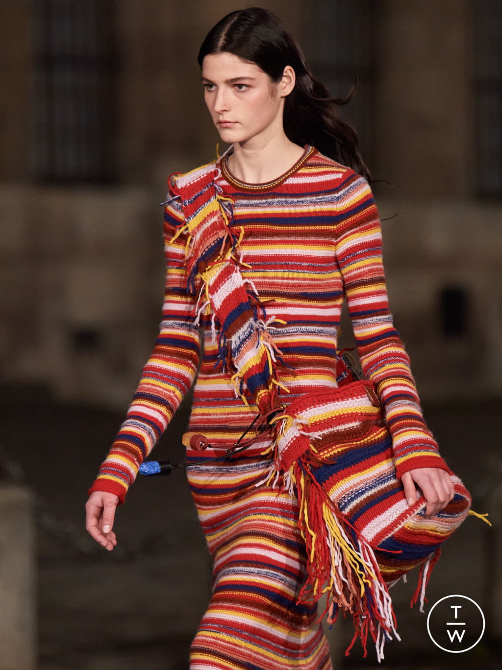 Fashion Week Paris Fall/Winter 2021 look 9 de la collection Chloé womenswear accessories