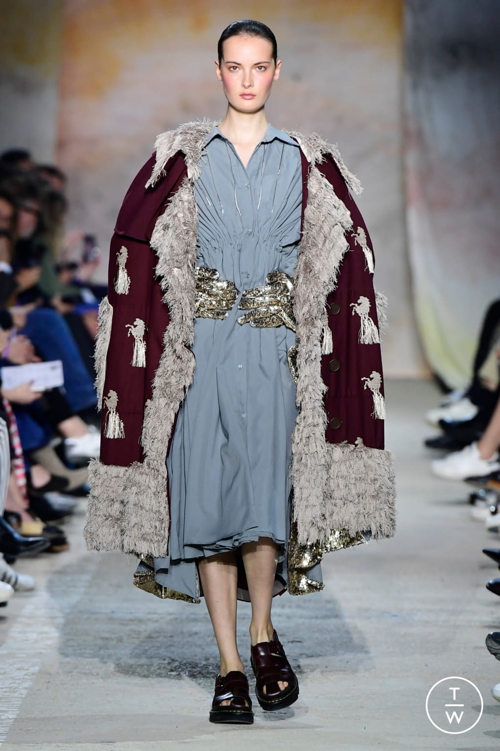 Fashion Week Paris Fall/Winter 2019 look 65 from the Festival de Hyères 2019 collection 女装
