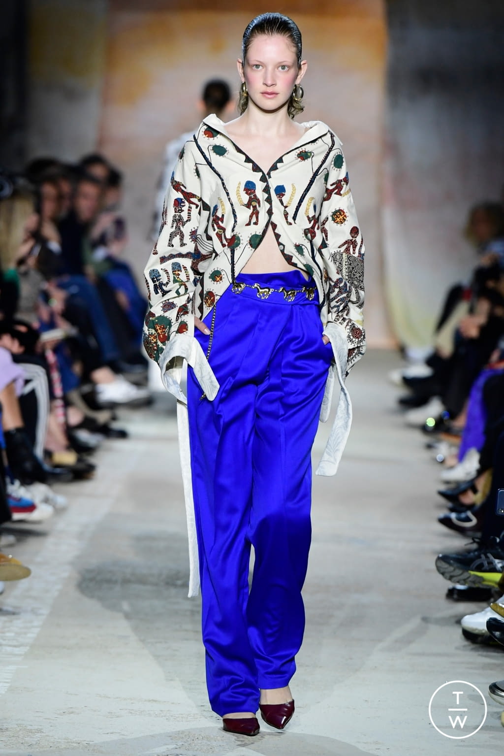 Fashion Week Paris Fall/Winter 2019 look 70 from the Festival de Hyères 2019 collection womenswear