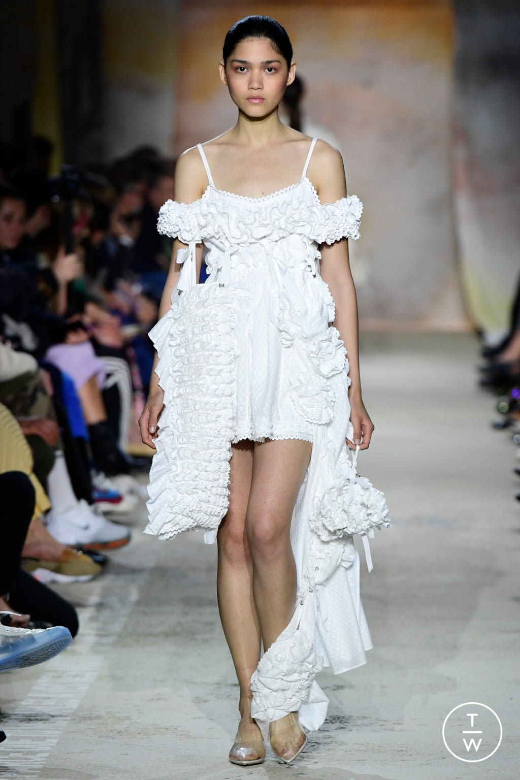 Fashion Week Paris Fall/Winter 2019 look 73 from the Festival de Hyères 2019 collection 女装