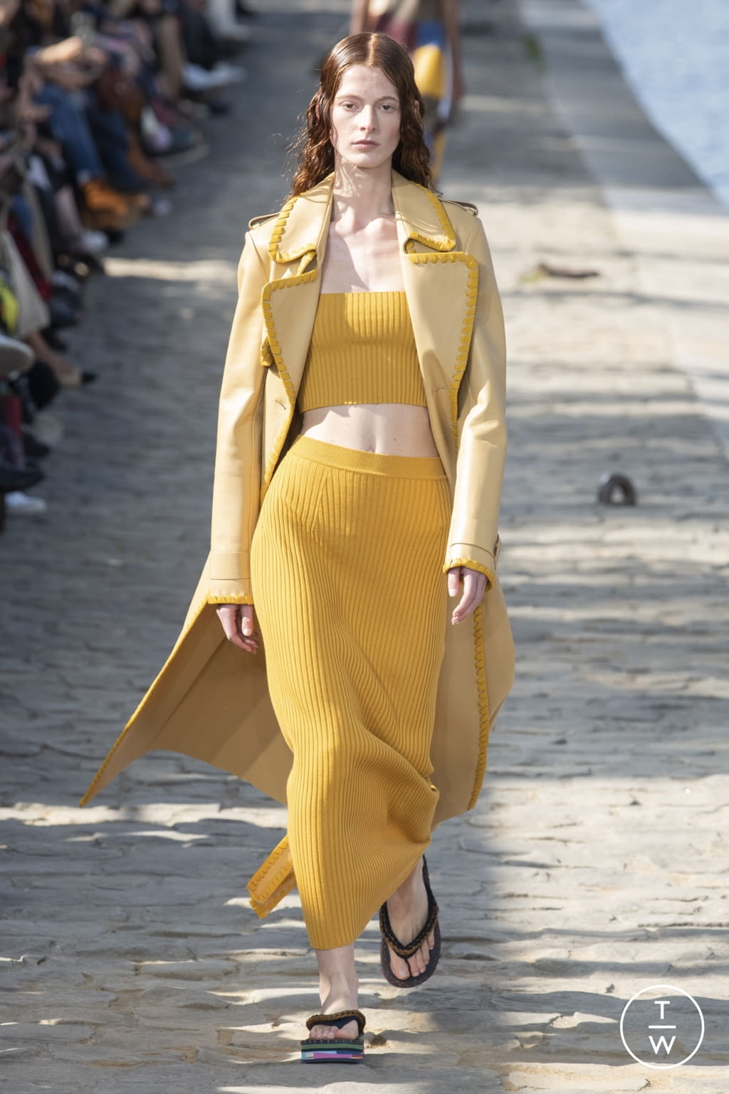 Fashion Week Paris Spring/Summer 2022 look 8 from the Chloé collection womenswear