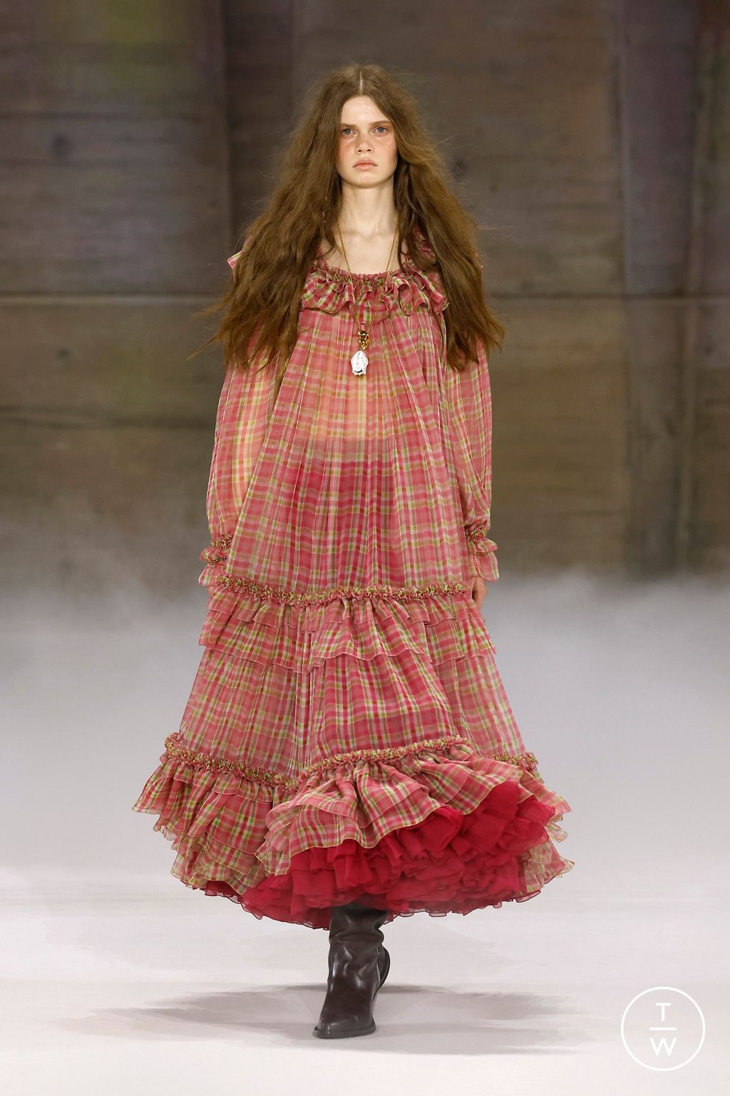 Fashion Week Paris Fall/Winter 2026 look 8 de la collection Chloé womenswear