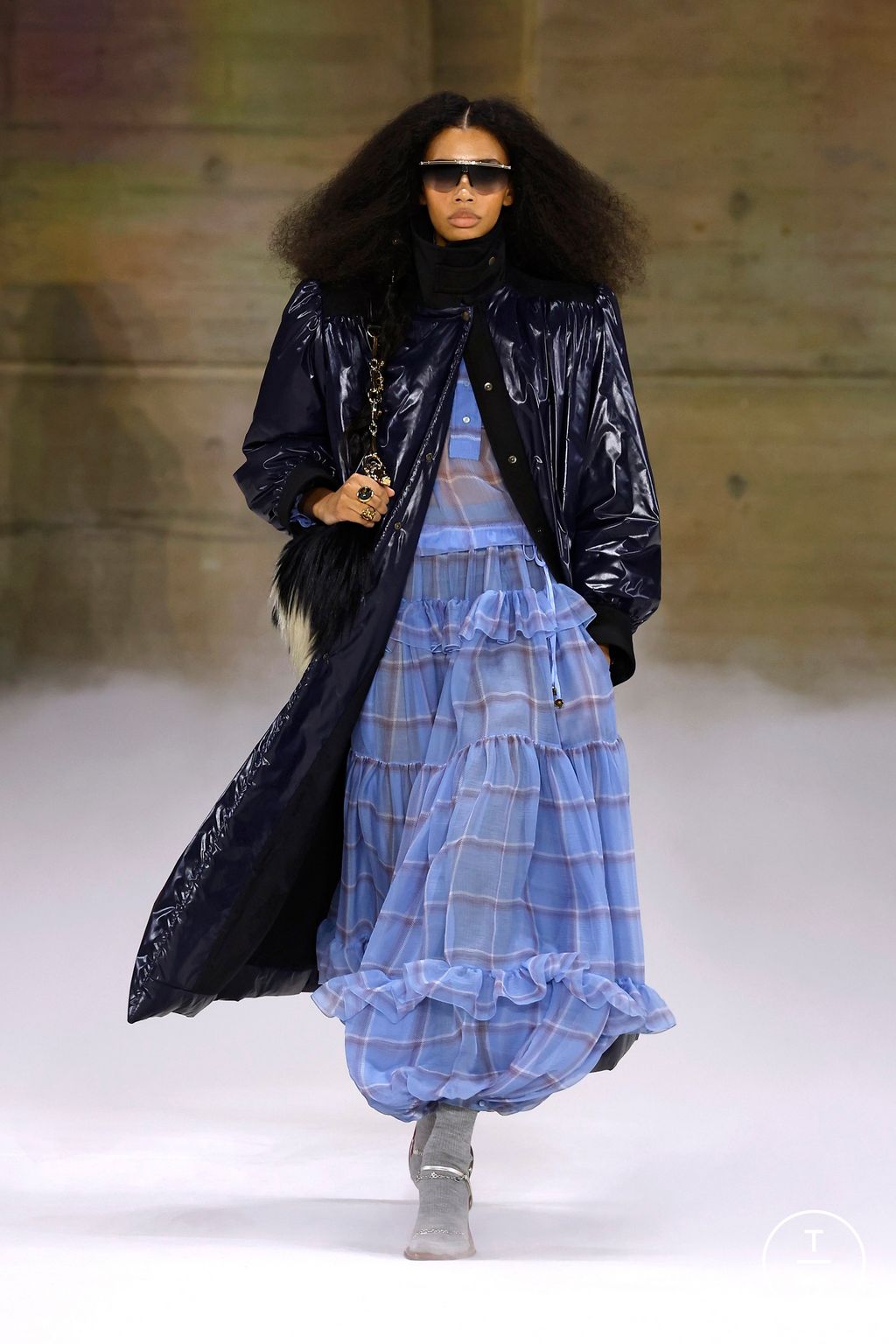 Fashion Week Paris Fall/Winter 2026 look 11 from the Chloé collection womenswear