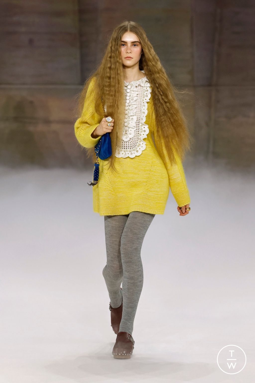 Fashion Week Paris Fall/Winter 2026 look 21 from the Chloé collection womenswear