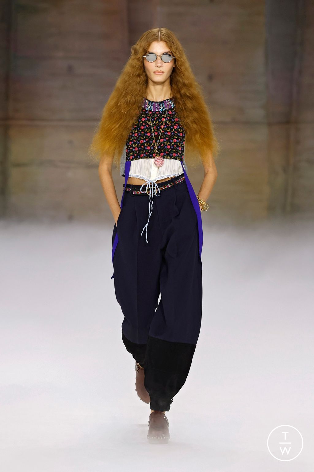 Fashion Week Paris Fall/Winter 2026 look 23 from the Chloé collection womenswear