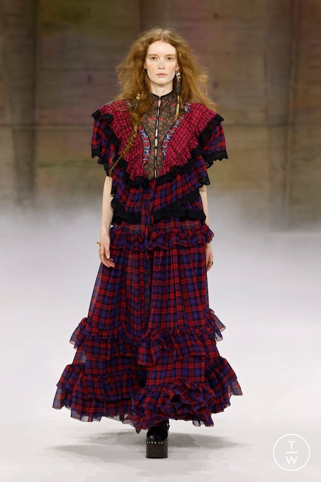 Fashion Week Paris Fall/Winter 2026 look 26 from the Chloé collection womenswear
