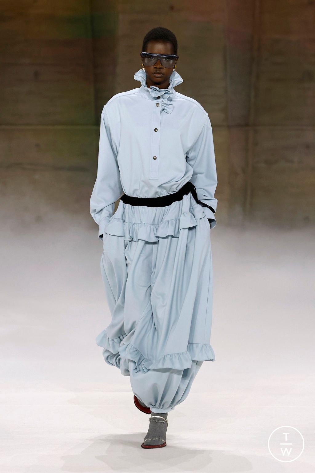 Fashion Week Paris Fall/Winter 2026 look 31 de la collection Chloé womenswear
