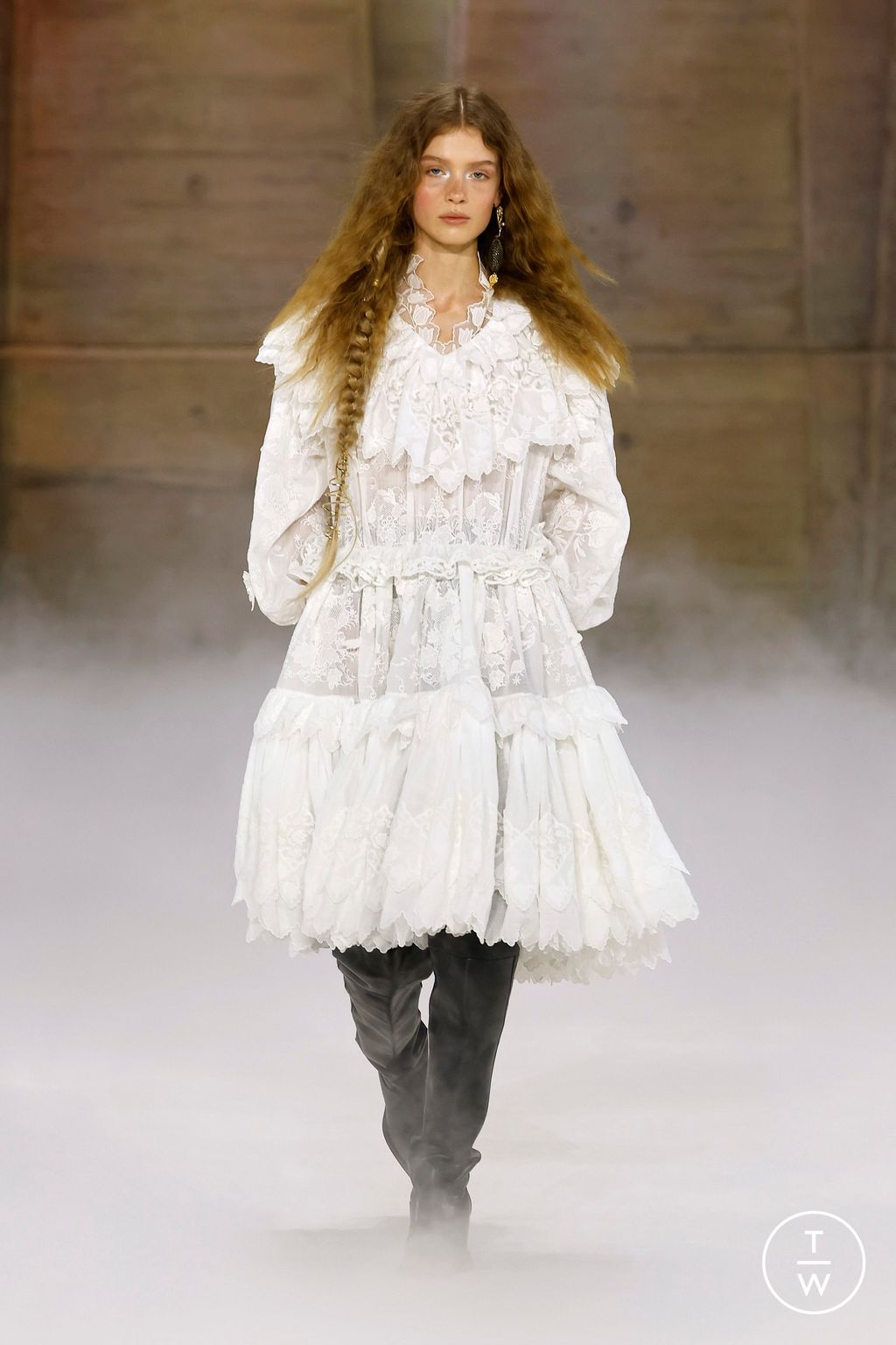 Fashion Week Paris Fall/Winter 2026 look 47 de la collection Chloé womenswear