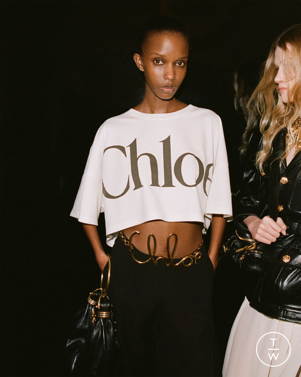 Fashion Week Paris Pre-Fall 2024 look 22 from the Chloé collection 女装