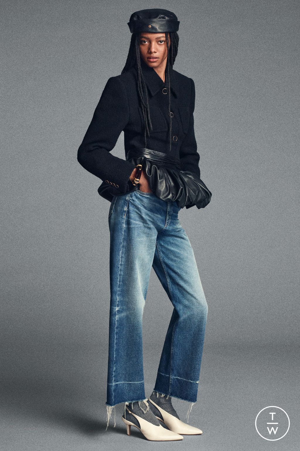 Fashion Week Paris Pre-Fall 2026 look 13 from the Chloé collection 女装