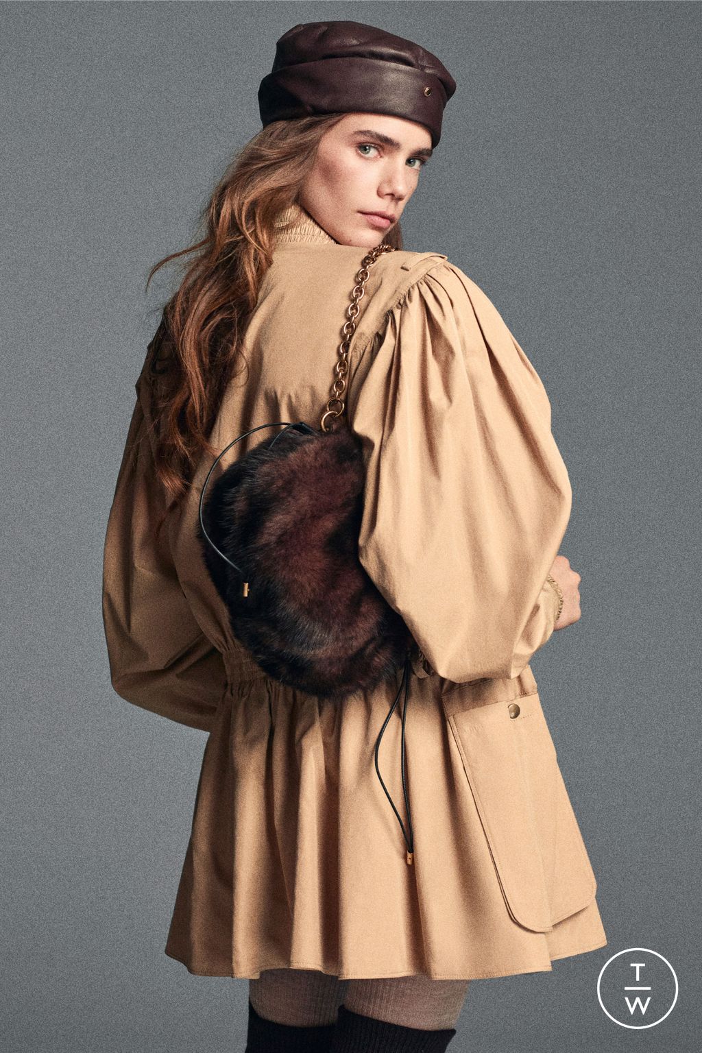 Fashion Week Paris Pre-Fall 2026 look 16 from the Chloé collection womenswear