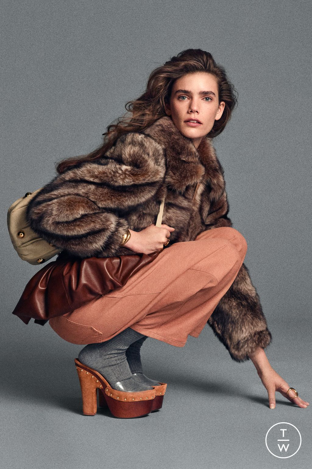 Fashion Week Paris Pre-Fall 2026 look 22 from the Chloé collection womenswear