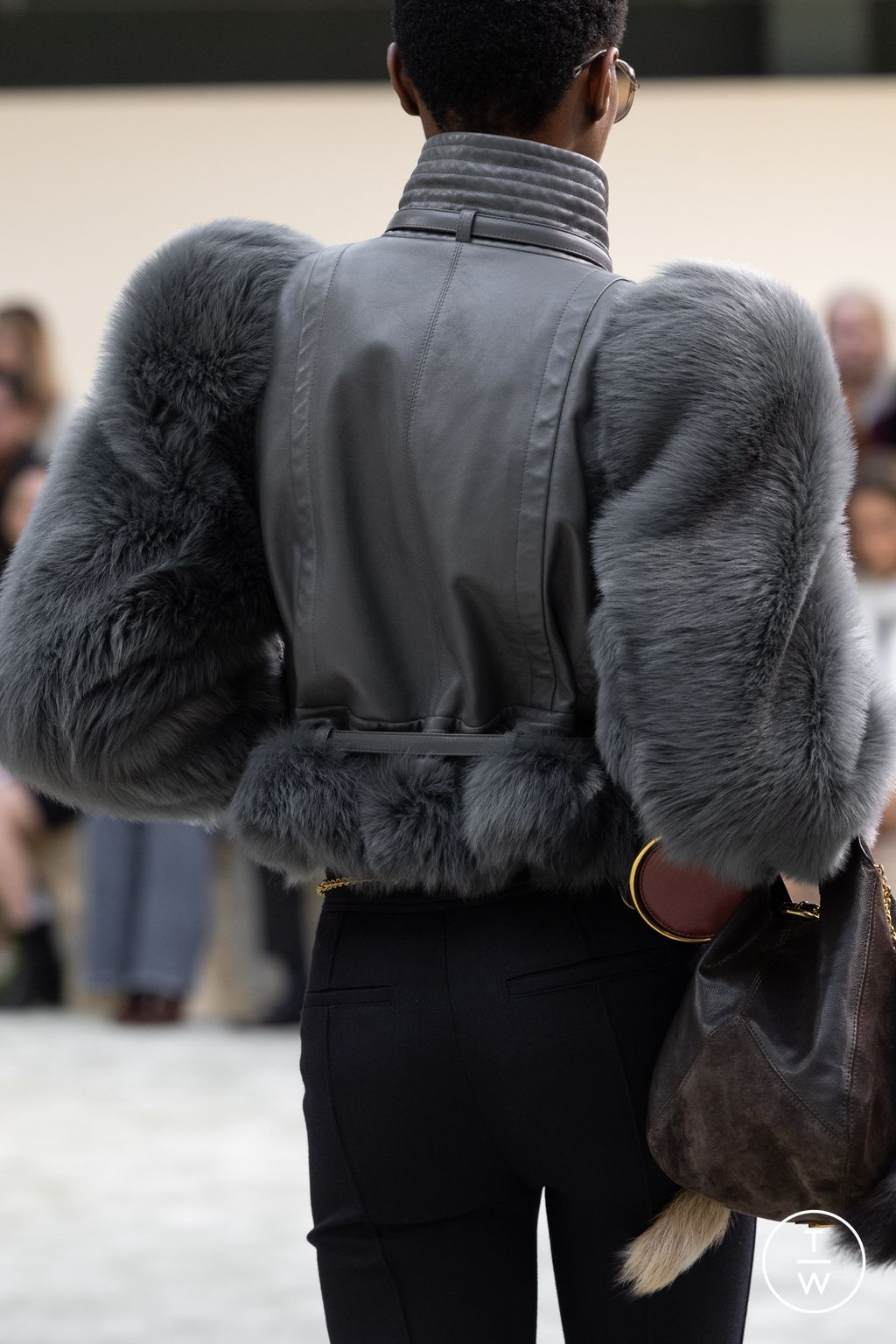 Fashion Week Paris Fall/Winter 2025 look 13 from the Chloé collection womenswear accessories