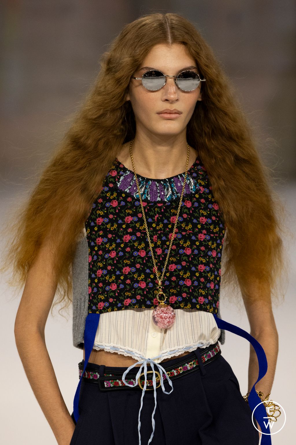 Fashion Week Paris Fall/Winter 2026 look 19 from the Chloé collection 女装配饰