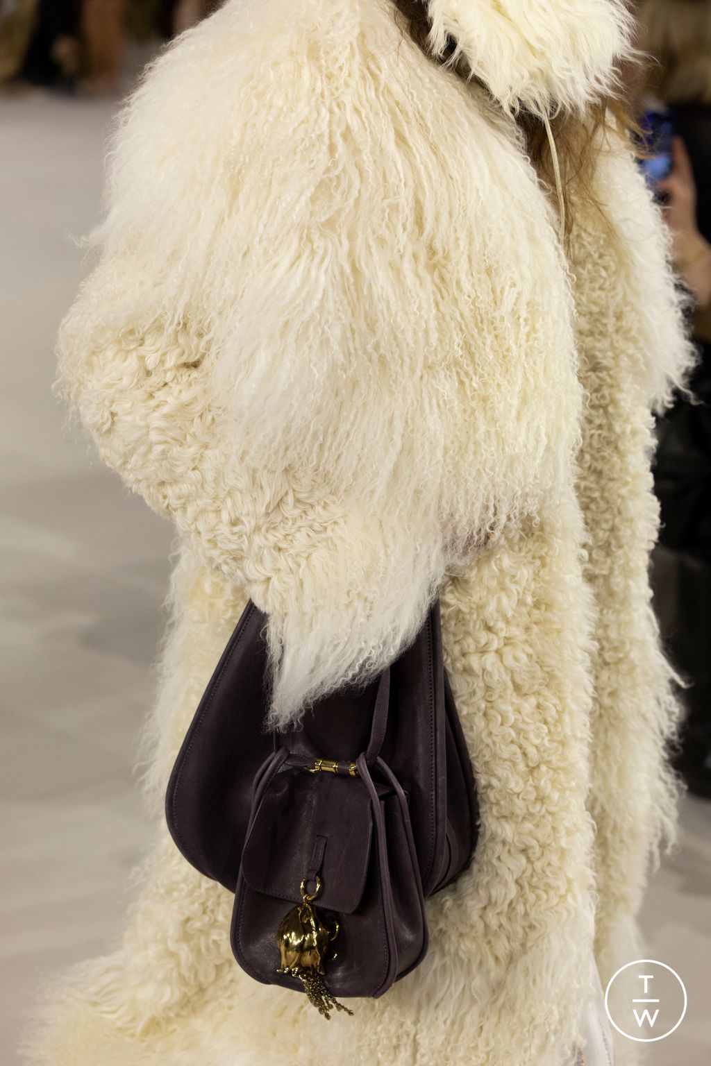 Fashion Week Paris Fall/Winter 2026 look 35 from the Chloé collection womenswear accessories
