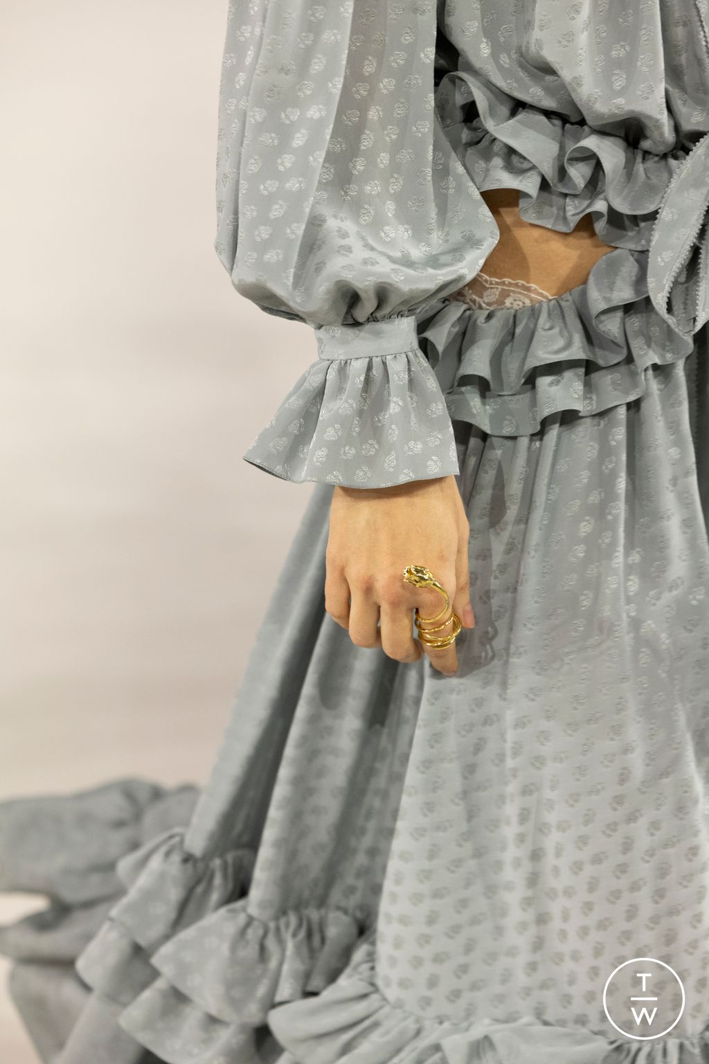 Fashion Week Paris Fall/Winter 2026 look 55 from the Chloé collection 女装配饰