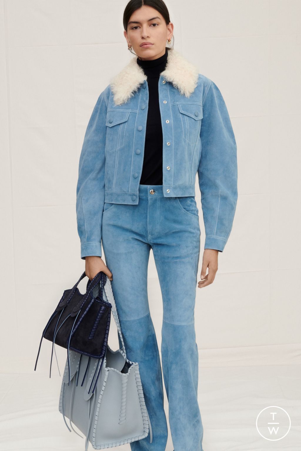 Fashion Week Paris Resort 2024 look 13 from the Chloé collection womenswear