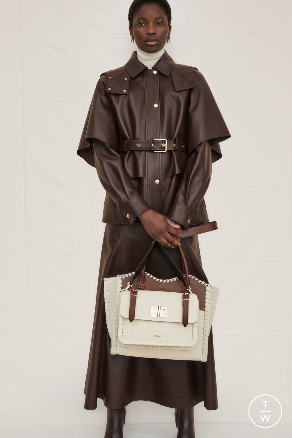 Fashion Week Paris Resort 2024 look 18 from the Chloé collection womenswear