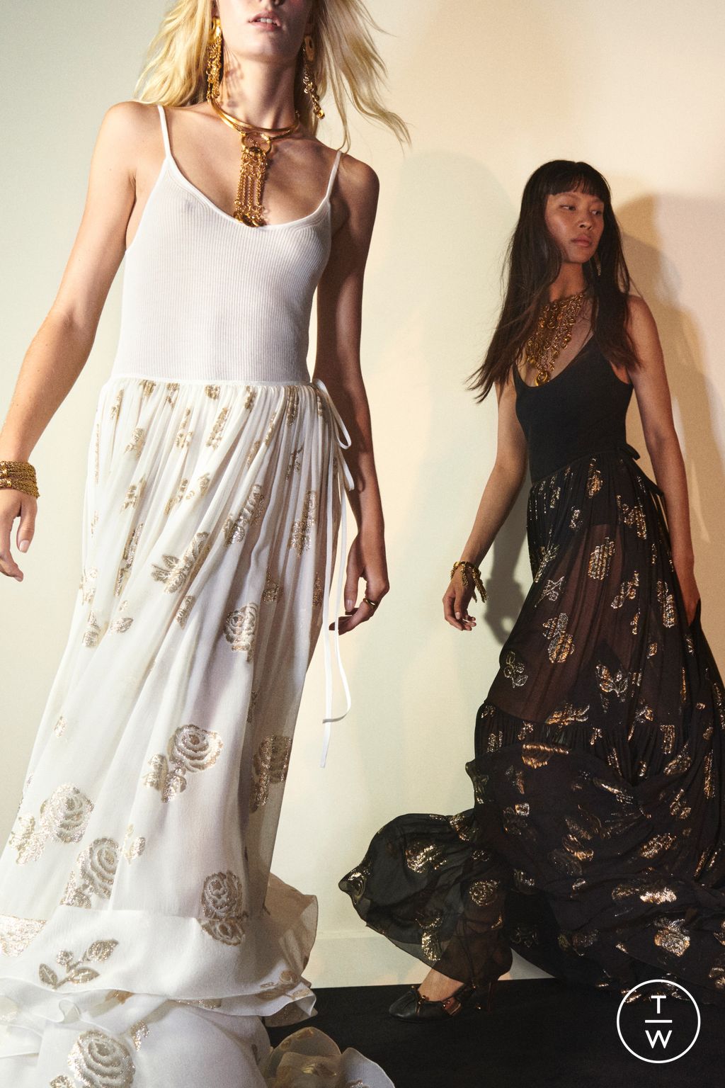 Fashion Week Paris Resort 2025 look 3 de la collection Chloé womenswear