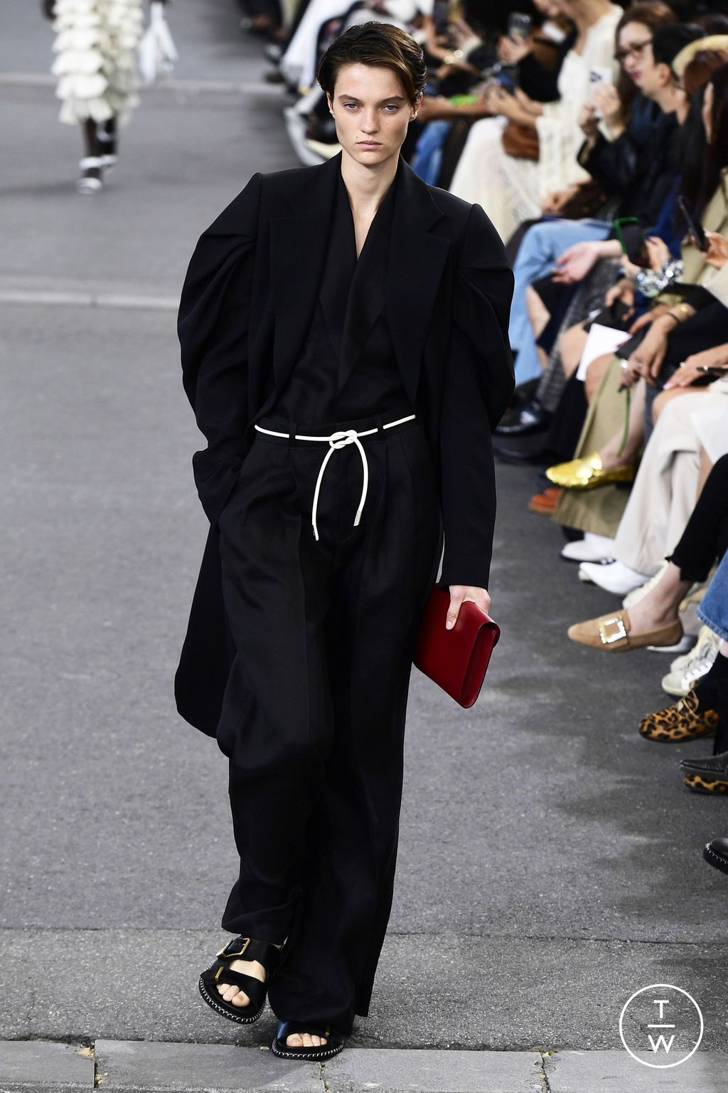 Fashion Week Paris Spring/Summer 2024 look 4 from the Chloé collection 女装