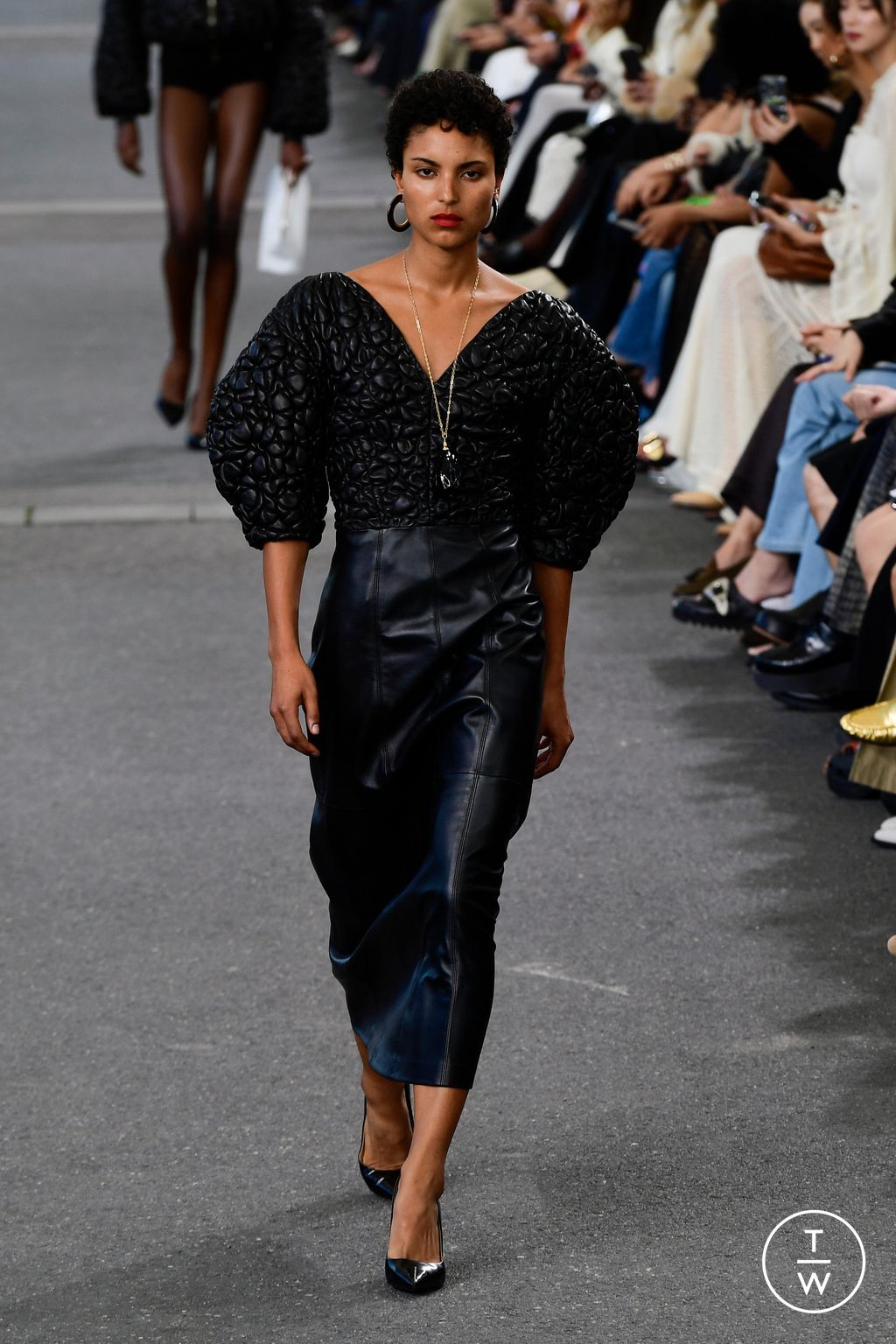 Fashion Week Paris Spring/Summer 2024 look 10 de la collection Chloé womenswear