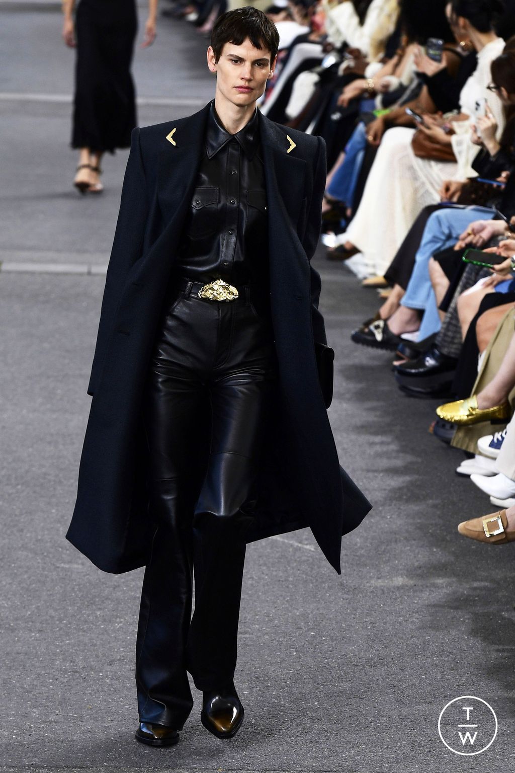 Fashion Week Paris Spring/Summer 2024 look 34 from the Chloé collection womenswear