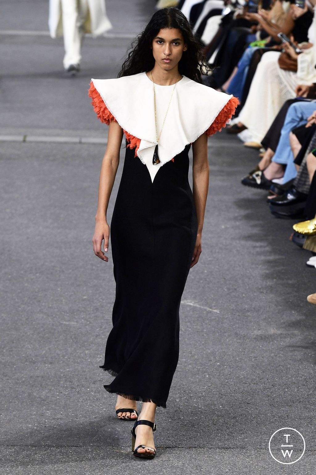 Fashion Week Paris Spring/Summer 2024 look 35 from the Chloé collection womenswear