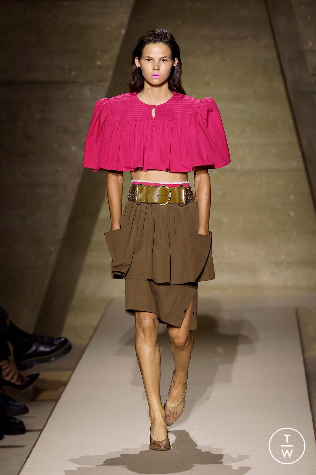 Fashion Week Paris Spring/Summer 2026 look 42 from the Chloé collection womenswear