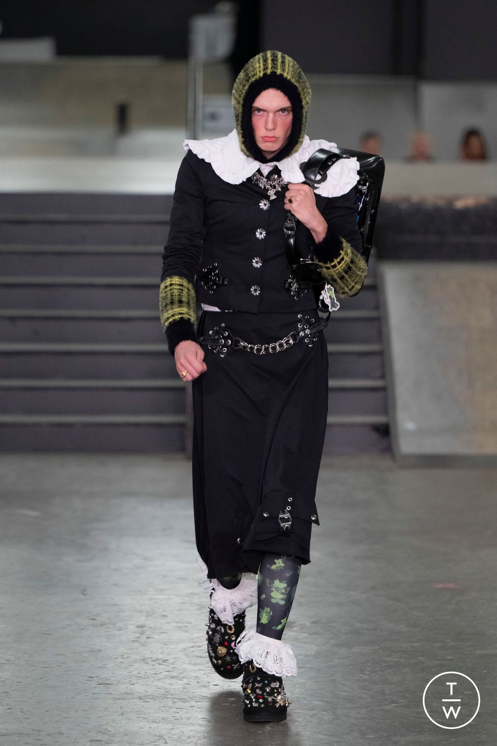 Fashion Week London Spring/Summer 2024 look 2 from the Chopova Lowena collection 女装