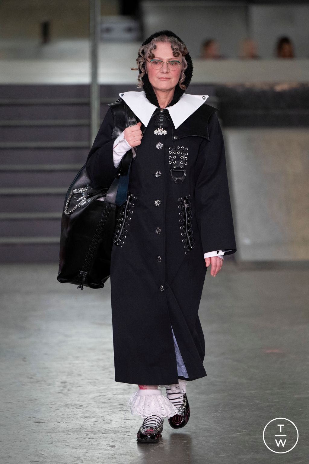 Fashion Week London Spring/Summer 2024 look 8 from the Chopova Lowena collection 女装