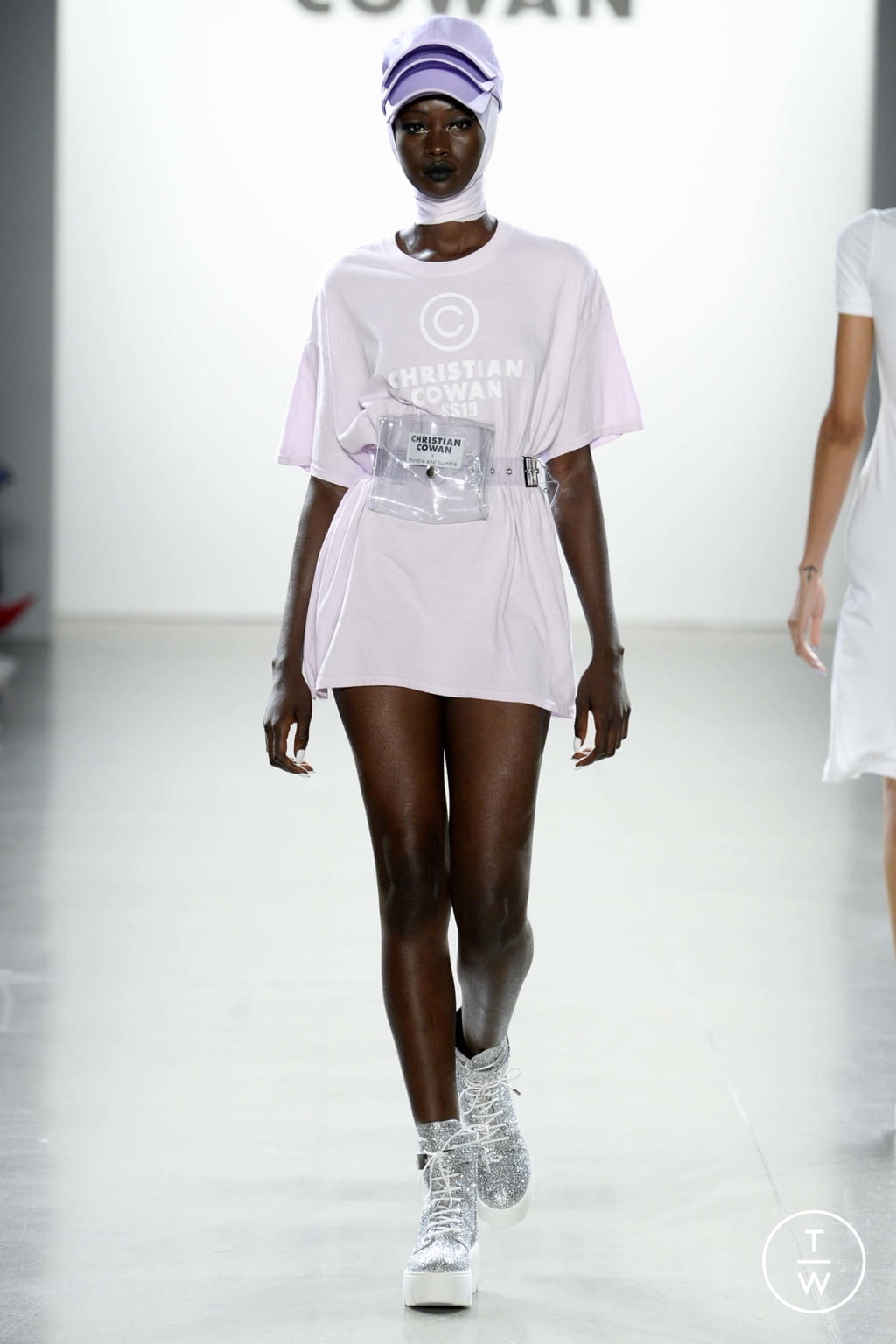 Fashion Week New York Spring/Summer 2019 look 30 de la collection Christian Cowan womenswear