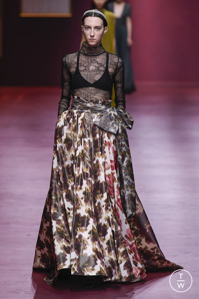 Fashion Week Paris Fall/Winter 2022 look 75 de la collection Christian Dior womenswear